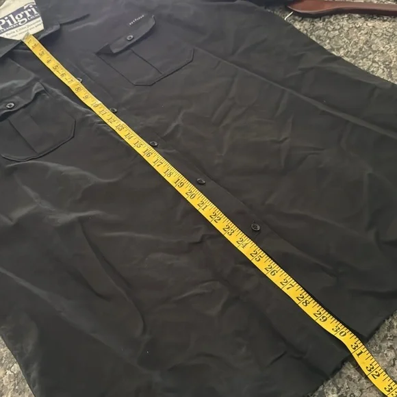 Sean John Black Short Sleeve Button down Shirt 3XL - Picture 9 of 10